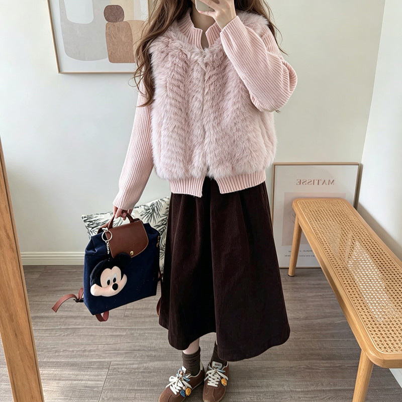 Women's cardigan patchwork long sleeved jacket