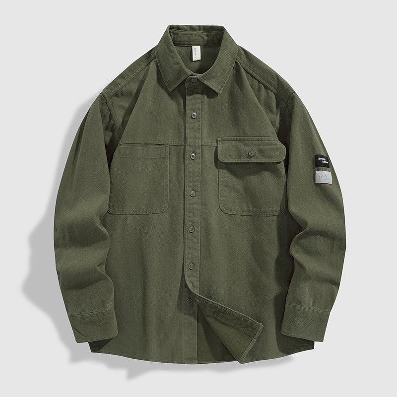 Men's Long Sleeve  Casual Workwear Shirt
