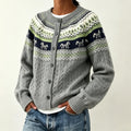 Twisted loose round neck sweater