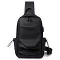 Men's sports chest bag shoulder bag simple men's crossbody bag fashionable small shoulder bag